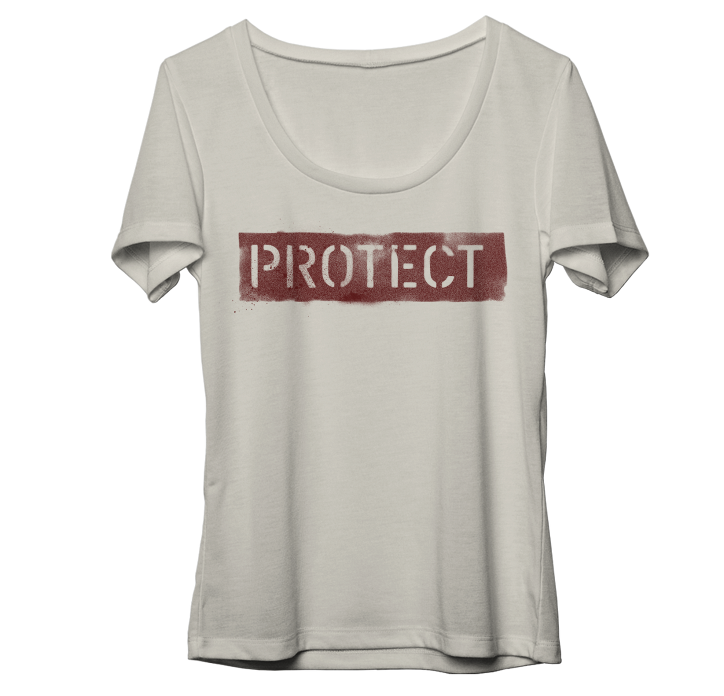 Protect Juniors Scoop Neck T-Shirt