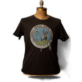 Soft Organic Vintage Crazy Horse 1976 Tour Mens Black Tshirt