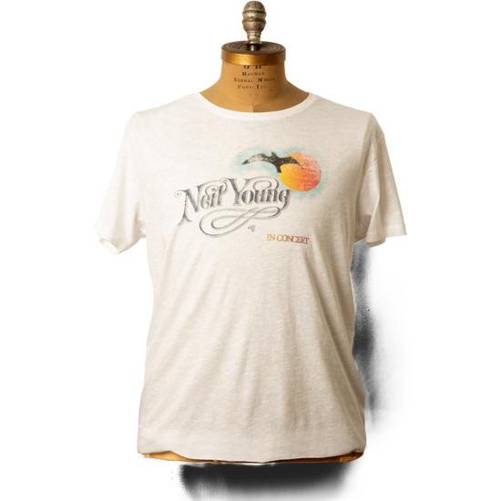 Soft Organic Vintage In Concert Men's White T-Shirt Soft Organic Vintage In Concert Men's White T-Shirt