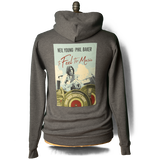 Soft Organic To Feel The Music Grey Pullover Hoodie (S)