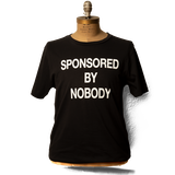 Soft Organic Sponsored by Nobody Black Men's Tshirt