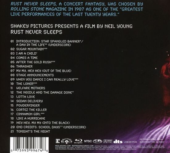 Rust Never Sleeps Blu-Ray