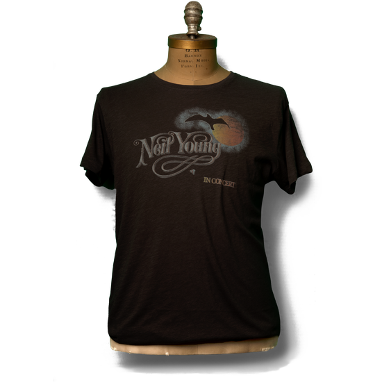 Soft Organic Vintage In Concert Mens Black T-Shirt Soft Organic Vintage In Concert Mens Black T-Shirt