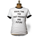 Soft Organic Equal Time Ringer Men's T-Shirt