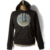 Soft Organic Vintage NYCH Euro Tour Black Pullover Hoodie (M)