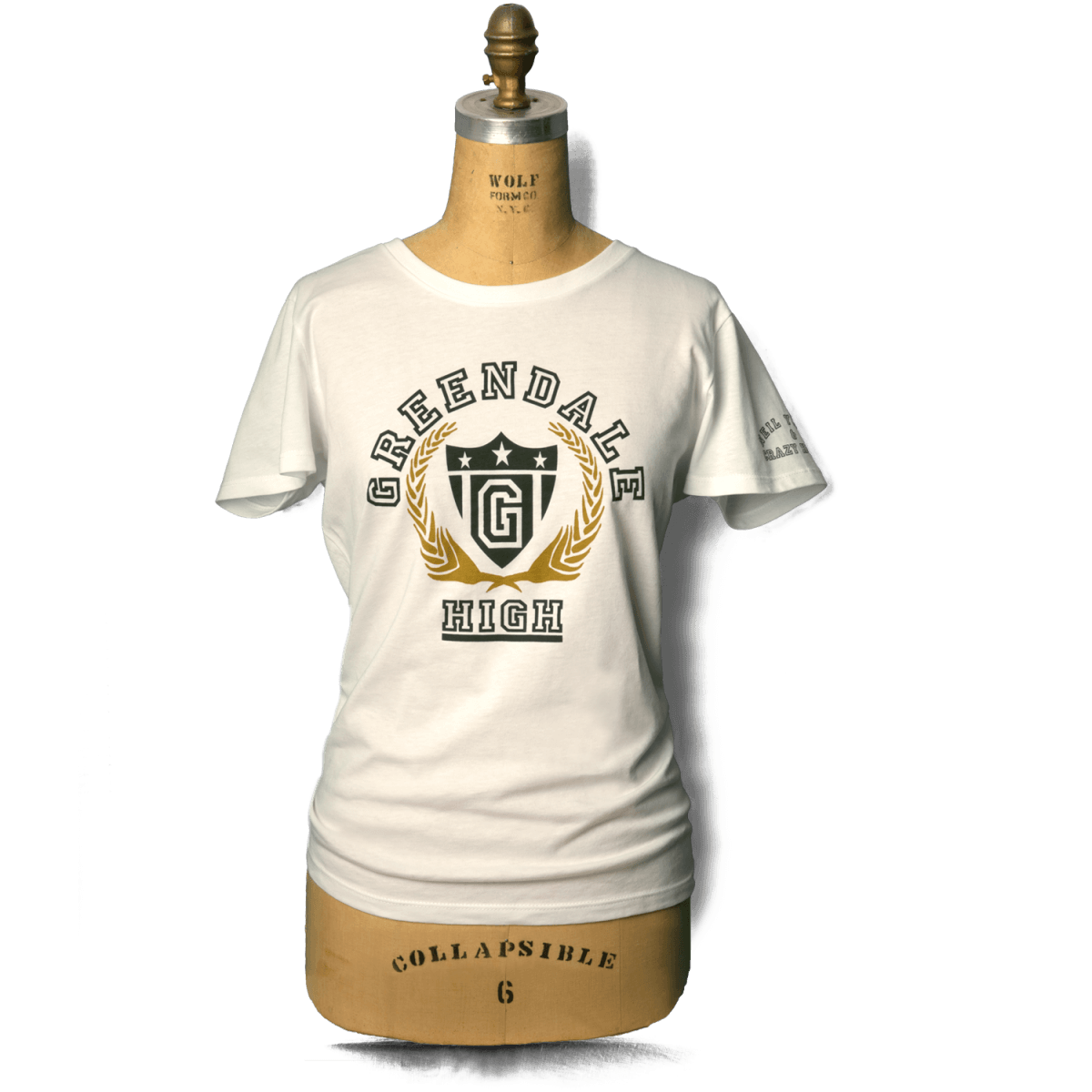 Soft Organic Greendale High Womens White TShirt Neil Young EU